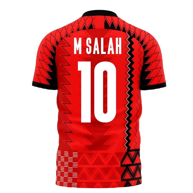 Egypt 2025-2026 AFCON Concept Football Kit (Libero) (M SALAH 10)-SoccerKits Hub | Buy Soccer Jerseys Online